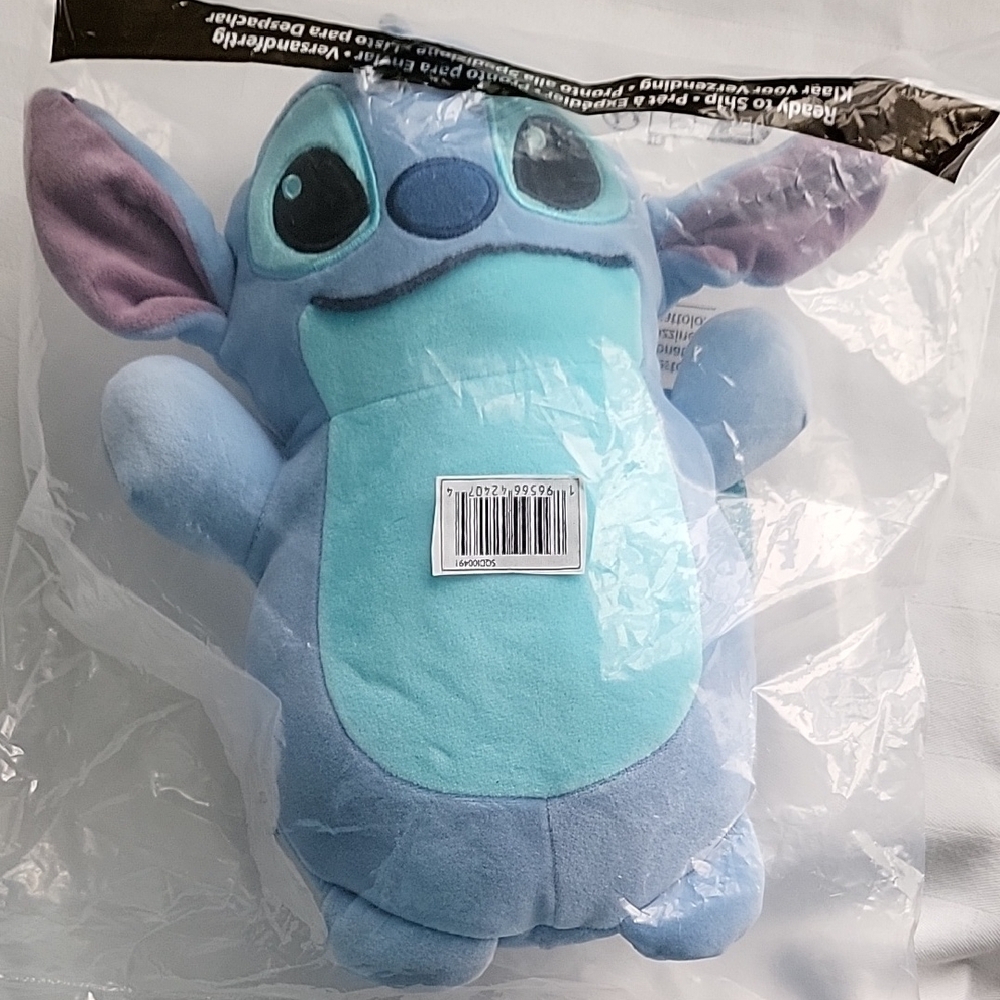 NWT Squishmallows Disney Original 10" Stitch Hug-Mees Medium-Sized Ultrasoft